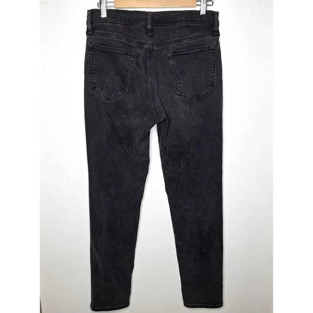 The Luxe Traveler Banana Republic Mens Slim Jeans 32 x 32 Dark Grey Wash Stretch